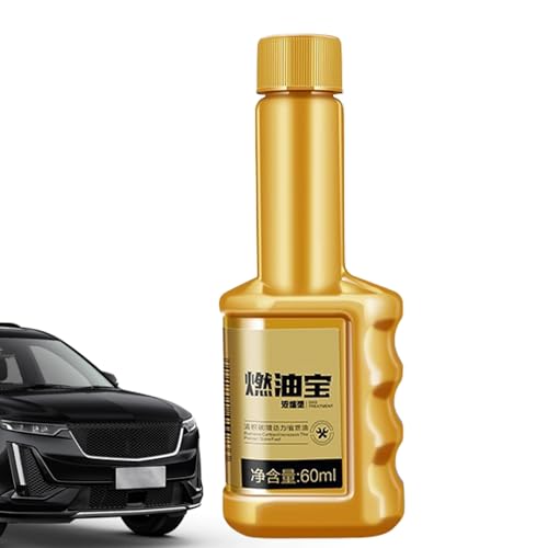 濃縮 2in1 燃料添加剤 60ml | エンジンカーボン除去・動力向上デュアル効果 | ガソリン車用 噴射ノズル・燃焼室洗浄 | RV・・バイク・トラック対応 防錆・省燃費支援 | 高速燃焼化 エンジンノイズ低減 劣化防止 簡易注入設計 日常保守・長距離