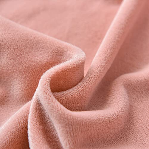 Highdi Ottoman Cover Rectangle Velvet Spandex, Stretch Footstool Slipcover, Stool Protector Cover with Elastic Bottom, Dustproof Removable Washable Footrest Pouffe Covers (pink,1pc) - Cosy Home Interiors Highdi Ottoman Cover Rectangle Velvet Spandex, Stretch Footstool Slipcover, Stool Protector Cover with Elastic Bottom, Dustproof Removable Washable Footrest Pouffe Covers (pink,1pc) - Image 6