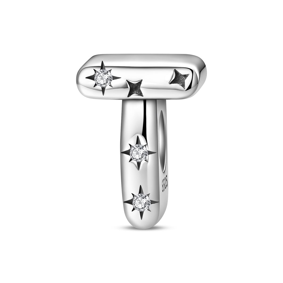 Sterling Silber Charms Anhänger Für Armbänder, Anfangs Buchstaben Charms Passen Für Pandora Armband, Hypoallergene Perlen Charm Für Schmuck Diy Geschenke Für Frauen