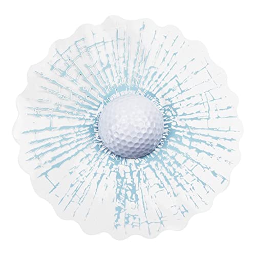 3D Prank Tricky Broken Glass Sticker Car Window Ball Hits