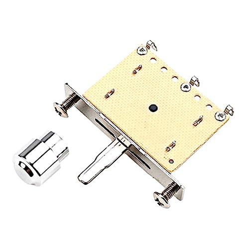 HAMPPLIES ウェイトグルスイッチ ギターピックアップセレクター メタル製 高耐久 スムーズ操作 エレキギター用アクセサリー