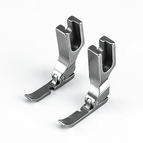 2 Piezas P36N + P36LN Pie de Cremallera para Máquina de Coser miniatura 2