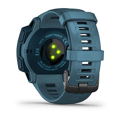 image for Garmin Instinct, Rugged Outdoor Watch with GPS, Features Glonass and G