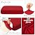 Newwiee 12 Pcs Stretch Sofa Couch Cushion Covers Patio Outdoor Cushion Covers Replacement Waterproof Couch Covers Individual Slipcovers Washable Furniture Protector for Pets (Wine Red,20-27 Inch)
