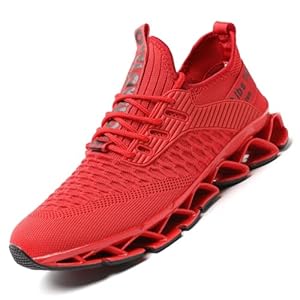 Men’s Running Shoes Mesh Athletic Sport Sneakers Gym Fashion Trainers Tennis Casual Walking Zapatos