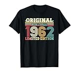 Vintage 1962 Geburtstag Damen Herren Jahrgang 1962