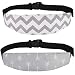 Accmor Baby Carseat Head Support Band Strap 2 Pack for Carseats Stroller Neck Relief Head Strap for Toddler Child Kids Infant(Grey)