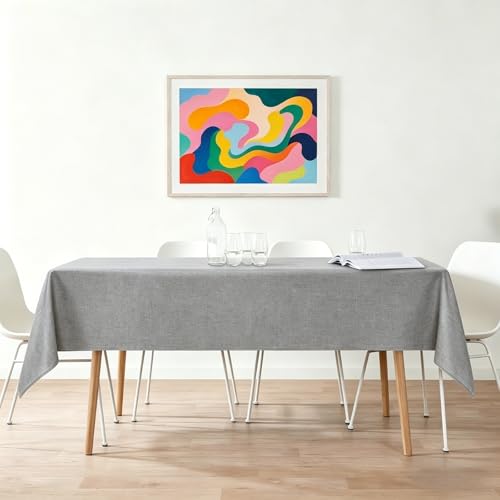 �e�[�u���N���X 60 x 150 cm �������H���n�k������h�~�ϔM�����`����e�[�u���J�o��i���k���������ȒP�H��p�B��c�W����C�x���g�Z�����j�A�E�g�h�A, ���C�g�O���[