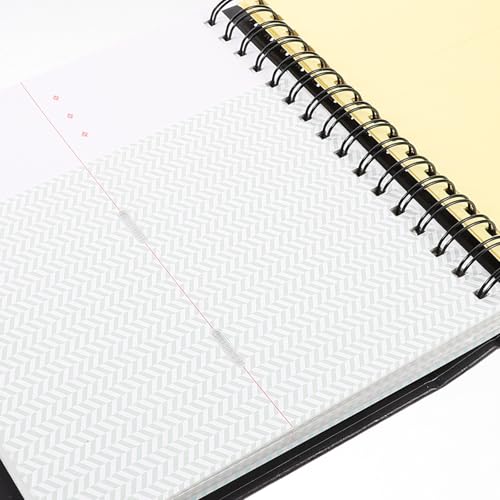 Álbum protector de entradas antipolvo con hojas sueltas para tarjetas 4