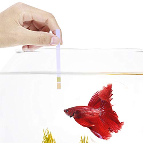 SunGrow pH Test Kit for Betta Tanks, 3.5 Inches, pH Paper Strips