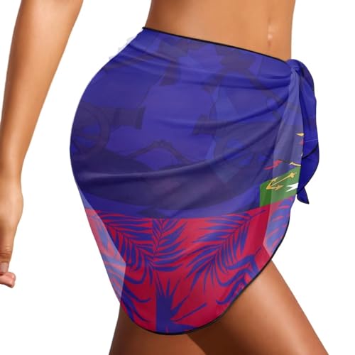 WELLFLYHOM Sarong Swimsuit Cover Ups for Women Bathing Suit Coverups Chiffon Beach Wrap Skirts Bikini Swimwear Cover Ups4