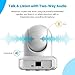 Amcrest 1080P WiFi Security Camera 2MP Indoor Pan/Tilt Wireless IP Camera, IP2M-841W (White)