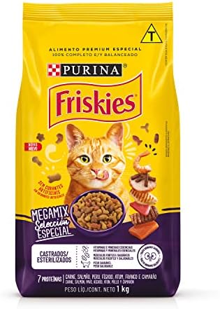 Rações Premium vs Rações Comuns: Qual o Verdadeiro Custo-Benefício para a Saúde do Seu Pet? 28 Purina Friskies Ração Seca Nestle Friskies Megamix Para Gatos Adu...