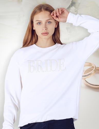 Bride Sweatshirt - Engagement Gift - Bride Sweatshirts For Women - Bride Crewneck Sweatshirt - Wedding Gift3