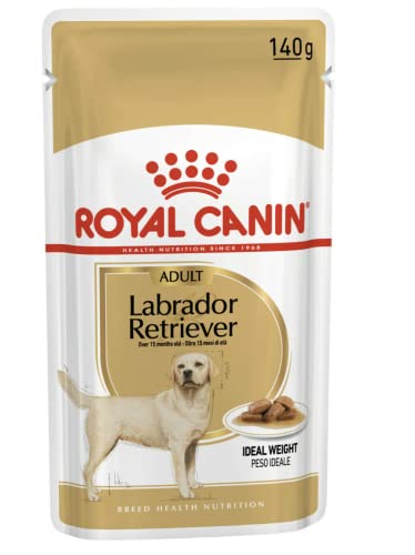 Royal Canin Labrador Retriever Adult in Gravy Wet Dog Food 140g (Pack of 10)