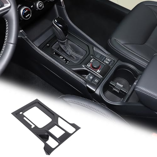 Aotumcer Central Control Car Gear Shift Panel Cover for Subaru Forester 2019-2024 Accessories, Car Shift Knob Control Panel Cover Trim Anti-Scratch Sticker, ABS
