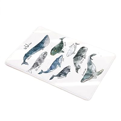 LANGUGU Home Garden Non-Skid/Slip Rubber Back Kitchen Mat Bath Rug Entrance Mat Animal Whale Deer Owl Dinosaur Rabbit… 41QkoFODX L. SS400