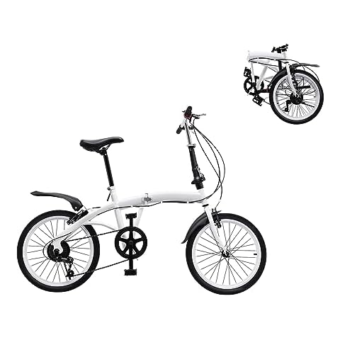 Chynalys 20 Inch Folding Bike with 6-Speed Cover