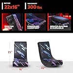 X Rocker Video Gaming Floor Rocker Chair, Built-in Audio, Foldable, for Gamers, Bedroom, or Game Room for Boys, Girls, Teens 5-17, Gifts for Gamers - Image 3