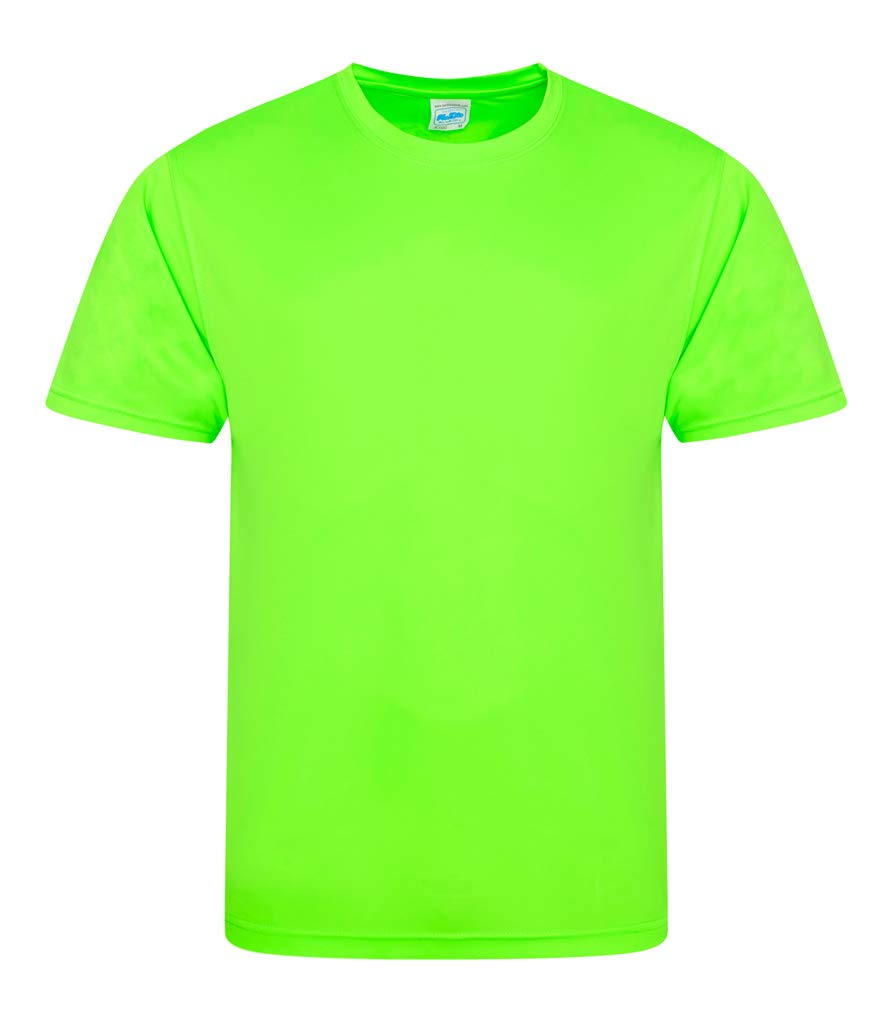 AWDis Cool Smooth T-Shirt Electric Green 3XL