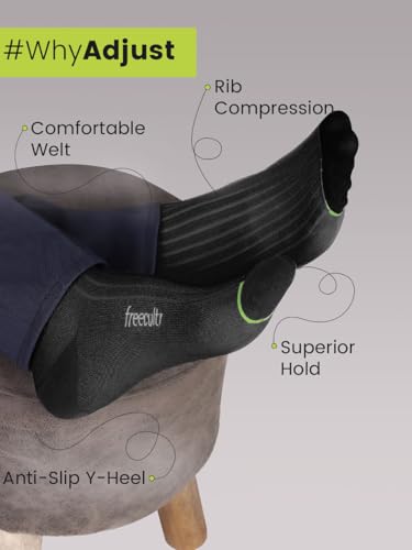 Image of Freecultr Ankle Socks | Breathable Bamboo Fibre | Odour Resistant | Thermo Regulated | Moisture Wicking | Anti-Slip Y-Heel | Soft & Comfortable Assorted Combos