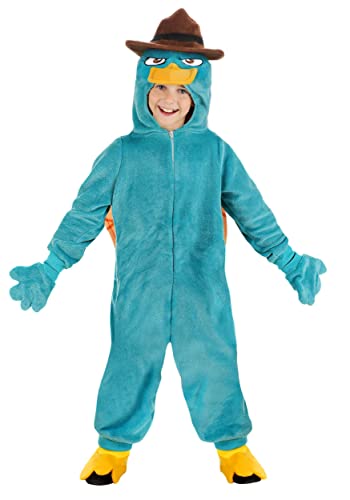 Fun Costumes Disney's Phineas and Ferb Perry the Platypus Costume for Kids Large