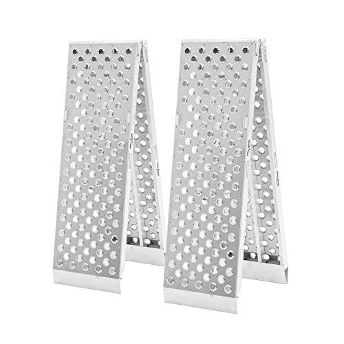 Big Boy Ez Rizer Mf2-9619-Ez-Utv Aluminum 8' Arched Folding Dual Runner Atv Ramps By Black Widow #TOP3