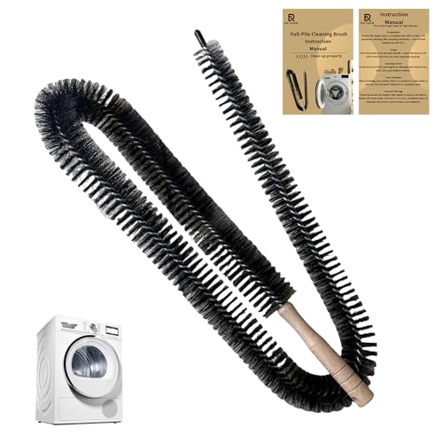 Rejarr Full-Bristle Dryer Vent Cleaner Brush, Dryer Lint Brush and