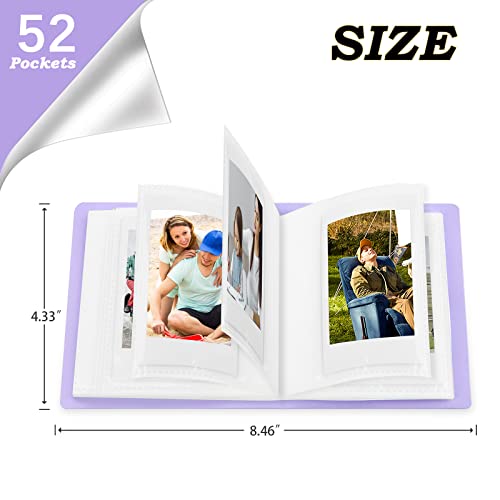 Ruibytree 52 Pockets Mini Instant Film Photo Album for Fujifilm Instax Mini 12 11 9 8 8+ 40 7S 90 SE - Image 3