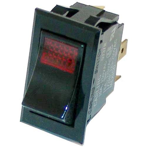Anets P9100-60 Rocker Switch Fits Holes 7/8 X 1-1/2 Spst Anets Fryer Bloomfield Coffee 421155