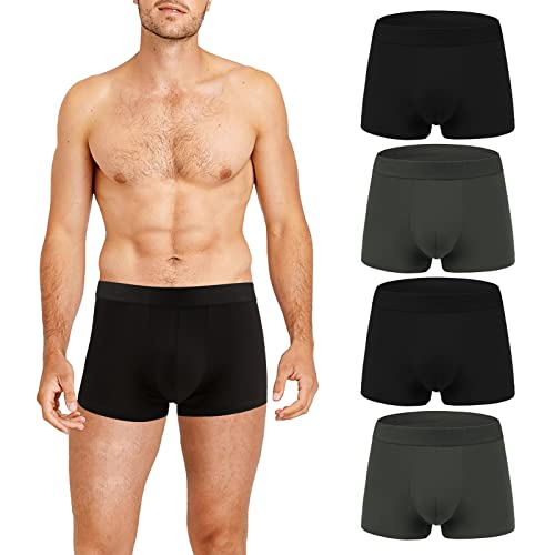 Natural Feelings Men's Underwear Soft Stretch Modal Trunks For Men Pack Microfiber L #TOP16