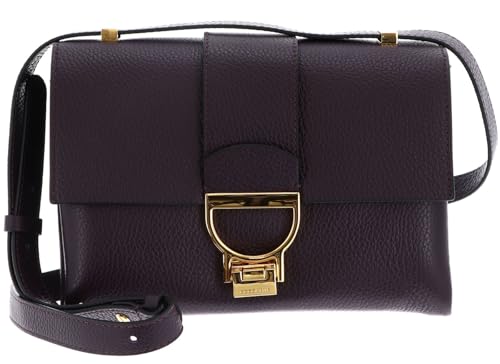 Coccinelle Cuir sac à épaule bandoulière Arlettis Handbag noir