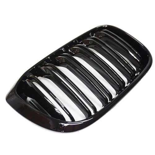 Grille Calandre Avant Double Ligne Finition Matte Black pour E90 E91 - 6