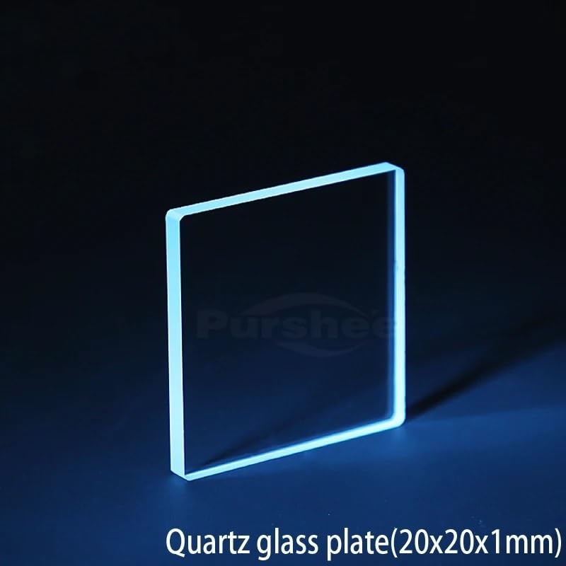 WENWENLEE Quartz Glass Plate (20x20x1mm)