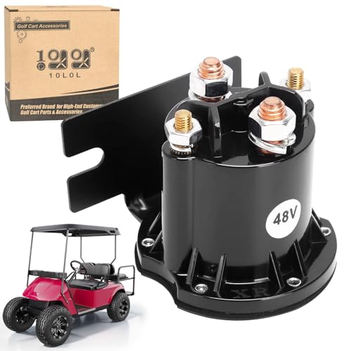 10L0L Golf Cart 48V Solenoid for EZGO TXT 2010-up & All 48V MPT 800/1000 Vehicles OEM# 612711
