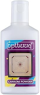Opttiuuq Indian Carrom Powder. Safe Formula Contains No Harmful Substances. Pure Performance Products. A Blend of Vegetable Based Powders. 40g Bottle (Pack of 1)