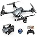 Produktbild SNAPTAIN A15H Drohne mit Kamera HD 720P Faltbare Drohne FPV WLAN 120° Weitwinkel RC Quadrocopter/Kopfloser Modus/Höhehalten/3D Flip/Flugbahnflug/Sprachsteuerung/Gravitationssensor/Notlandung