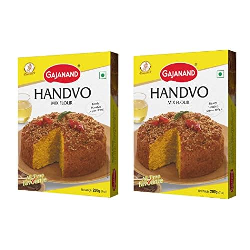 Handvo Handva Handwo Instant Flour Mix, 400g, Ready to Cook, Crispy Spongy Soft Tasty Gujarati Indian Snack, Spicy Food, Breakfast, Multigrain (B0DBDT32JR) Amazon Price History, Amazon Price Tracker