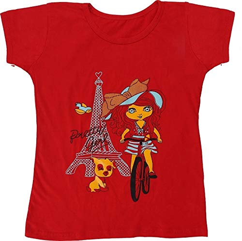 Image of fasla Girl's Regular Fit T-Shirt