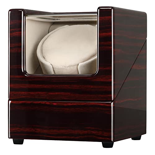 CHIYODA Remontoir de montre unique 5 modes pour montres automatiques Piano Cuisson Boîte en bois...