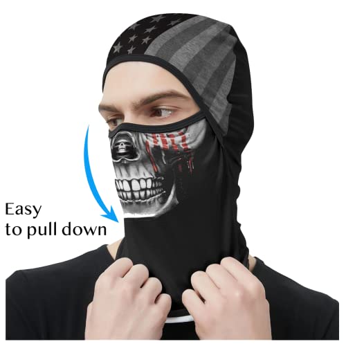 Image of Obacle Balaclava Face Mask Men Women for Sun Protection Motorcycle Fishing Raves
