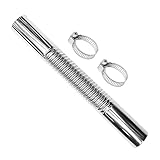 Ersatzteile Für Auspuffsysteme Von Kraftfahrzeugen Spiral 15,00 cm Edelstahl,Gerades Auspuffrohr Automotive LKW Outdoor Wartung Fahrzeug Auto Reparatur