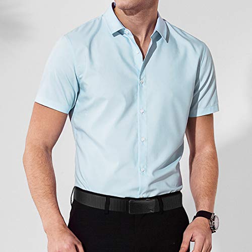 Big and Tall Size 47'' to 75'' Mens Black Belt Automatic Ratchet Buckle Slide Belts2