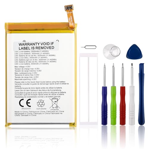 SwarKing Batterie de rechange LPN38300E compatible avec Crosscall Trekker M1 avec kit d'outils