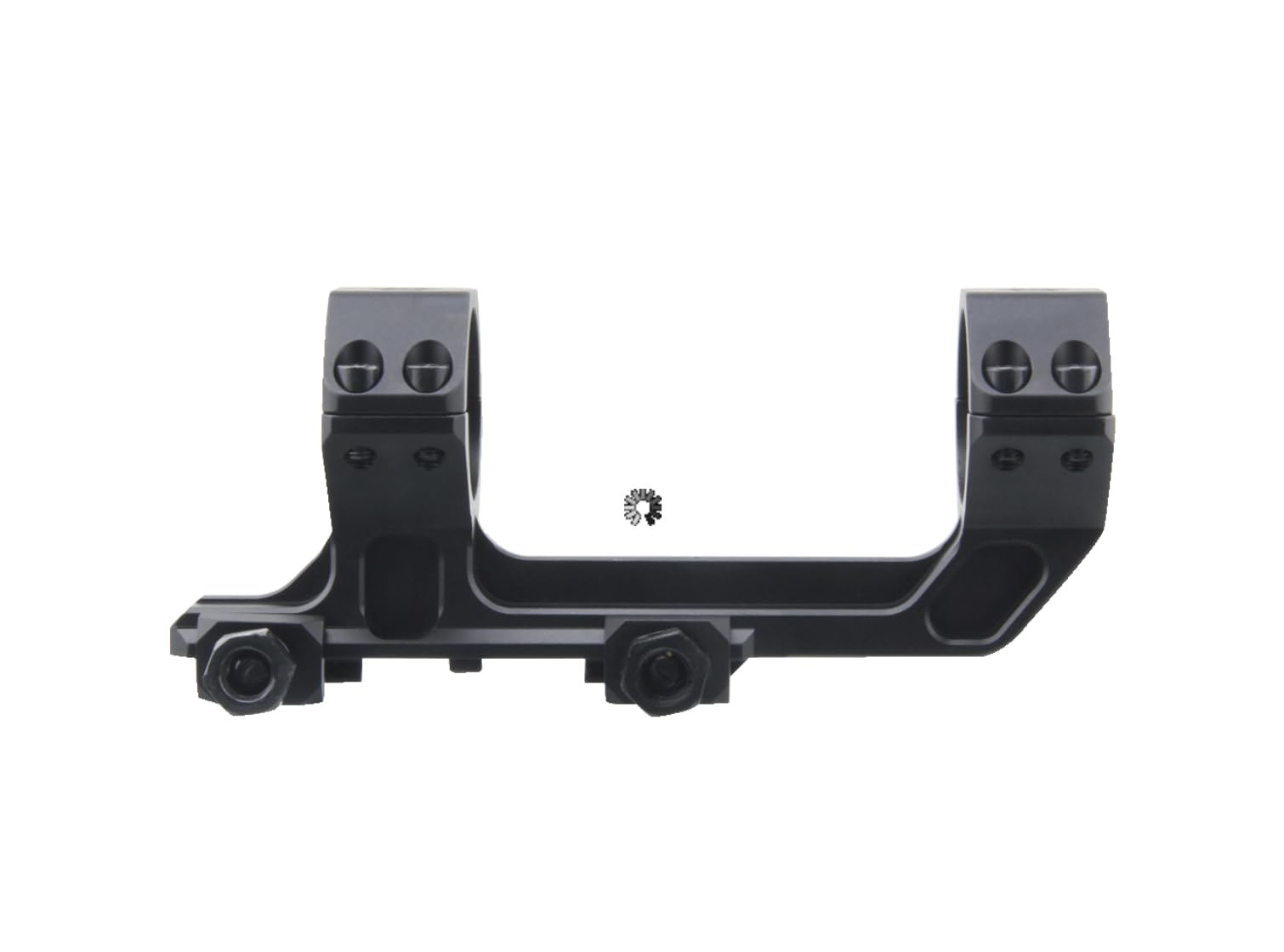 Vector Optics XASR-3031 X-Accu - Montaggio a blocco per tubo da 30 mm, 21 mm, Picatinny Extended per AR, altezza = 38 mm