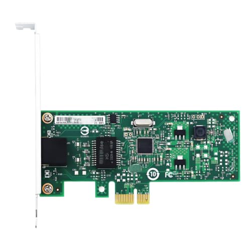 Tarjeta de red PCIe x1 Gigabit con puerto RJ45 único, adaptador Ethernet LAN de 1000Mbps con controlador 82574L para PC de escritorio NAS miniatura 1