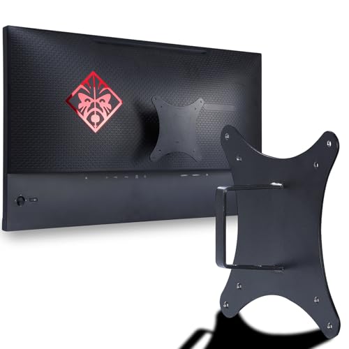 Adaptador VESA OMEN X 25f compatível apenas com monitor HP OMEN X Series 63.5 cm (serve para X25, X25f, 4NK94AA, 4WH47AA, 4WH48AA) – Suporte de parede de 75 x 75 a 100 x 100