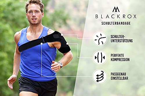 Schulterbandage BLACKROX OMONROX Sport Damen Herren