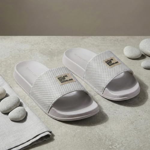 Image of Woodland Men's Black Eva Slides-UK-5 (EURO 39)