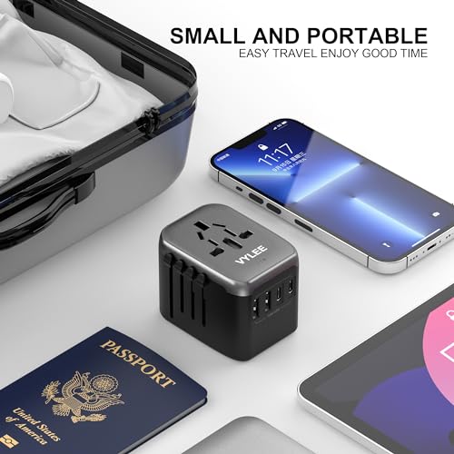 Vylee SL-148US Universal International Power Travel Plug Adapter thumb #6